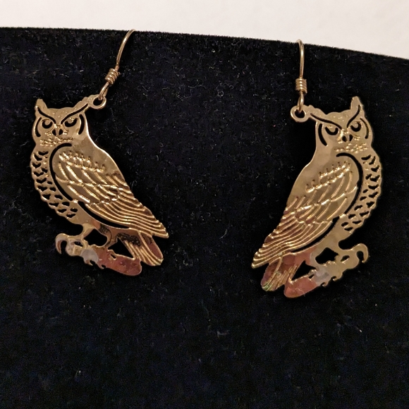 Wild Bryde Jewelry - Wild Bryde owl earrings
